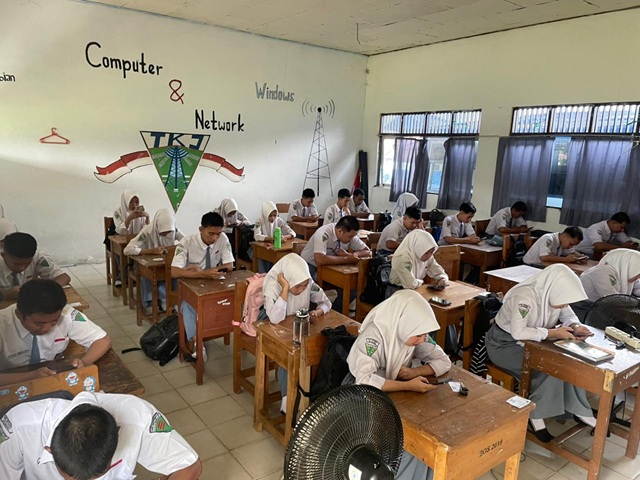 SMKN 1 Batumandi Laksanakan Asesmen Sumatif Akhir Sekolah Kelas XII