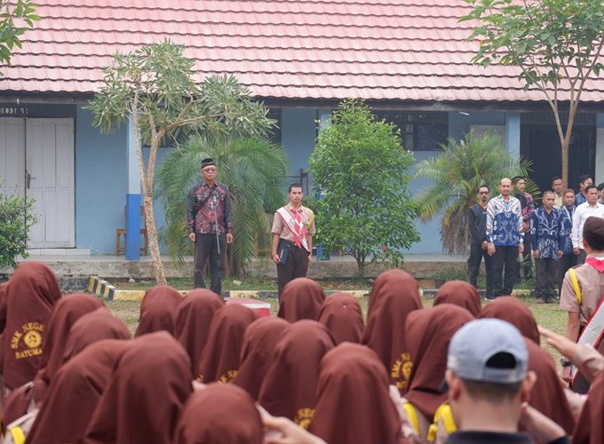 Upacara Hari Kesaktian Pancasila, SMK Negeri 1 Batumandi Teguhkan Semangat Persatuan